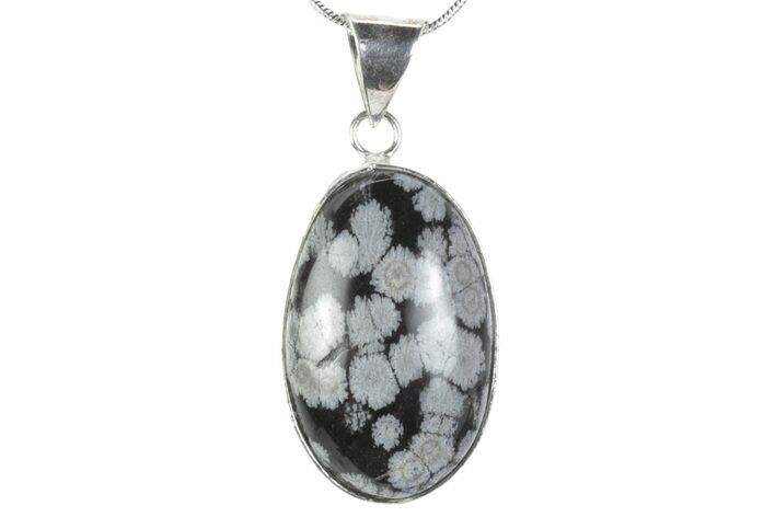 Snowflake Obsidian Pendant - Utah #376971